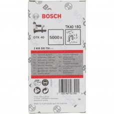 Bosch Скобы 5000шт. для GKT 40.TK4015G 15мм 2608200700