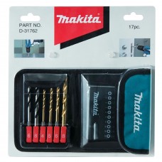 Makita D-31762 Набор насадок 17 предметов