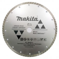 Makita D-41729 Алмазный диск сплошной рифленый по граниту/мрамору 230x22,23мм