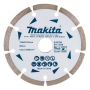 Makita D-52766 Алмазный диск сегментированный по бетону, мрамору 125x22,23мм