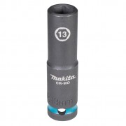 Makita E-16449 Ударная удлиненная торцовая головка Impact Black 1/2" 13x81,5мм