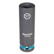 Makita E-16477 Ударная удлиненная торцовая головка Impact Black 1/2" 17x81,5мм