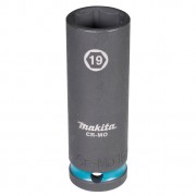 Makita E-16499 Ударная удлиненная торцовая головка Impact Black 1/2" 19x81,5мм