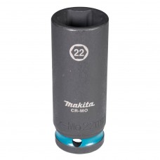 Makita E-16514 Ударная удлиненная торцовая головка Impact Black 1/2" 22x81,5 мм
