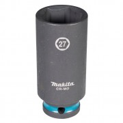 Makita E-16536 Ударная удлиненная торцовая головка Impact Black 1/2" 27x81,5мм