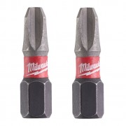 Milwaukee Биты ShockWave PH3 x 25мм 2шт 4932430857